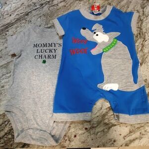 3 onesies 6-12 months